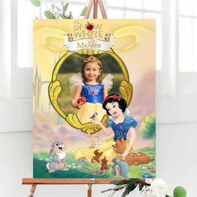 Καμβάς με φωτογραφία Χιονάτη