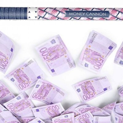 Κανονάκι με χαρτονομίσματα 500 ευρώ