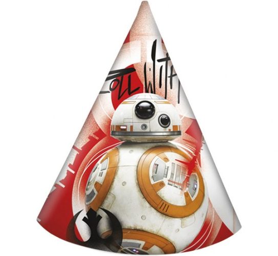 Καπέλα πάρτυ Star Wars Episode 8 6 τεμ