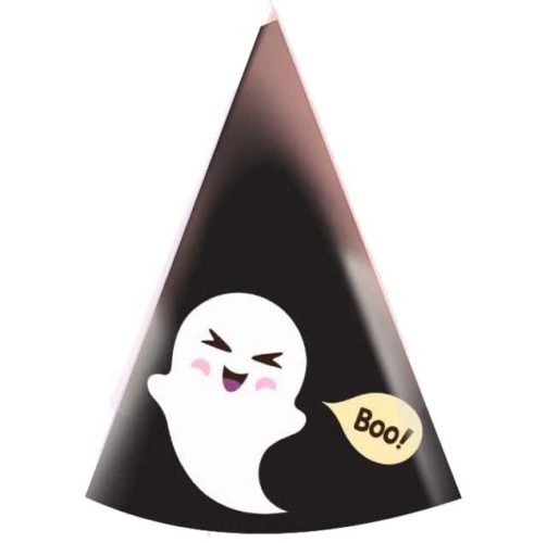 Καπελάκια πάρτυ  Φαντασματάκι Bοο (4 τεμ)