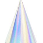 Καπελάκια χάρτινα ιριδίζοντα 6 τεμ