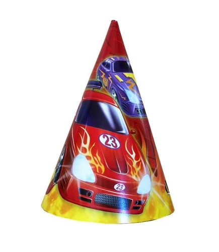 Καπελάκια πάρτυ Αυτοκίνητα ράλλυ 8 τεμ