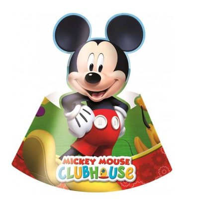 Καπελάκια Playful Mickey με αυτάκια 6 τεμ