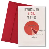 Κάρτα Αγάπης - Αυτά που Αγαπώ σε 'σένα