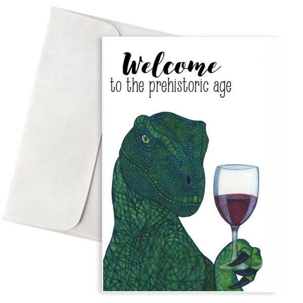 Κάρτα Γενεθλίων - Δεινόσαυρος
