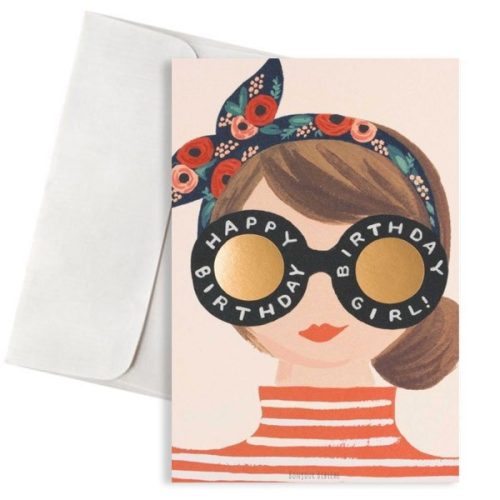 Κάρτα Γενεθλίων - Stylish Girl