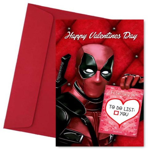 Κάρτα Βαλεντίνου - Deadpool