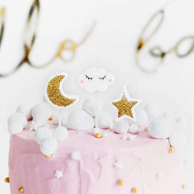 Κεράκια γενεθλίων Little Star 5 τμχ