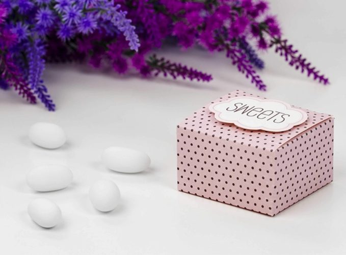 Κουτάκι πουά με καρτάκι sweets 6