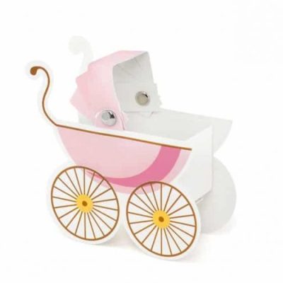 Κουτάκι ροζ Καροτσάκι 10 τεμ