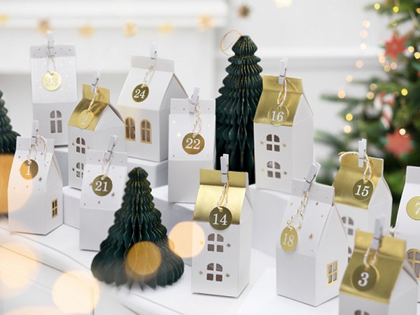 Κουτάκι Σπιτάκι για Δωράκια - Αντίστροφη Μέτρηση Χριστουγένν