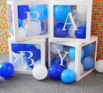 Κουτιά διακόσμησης για μπαλόνια – BABY
