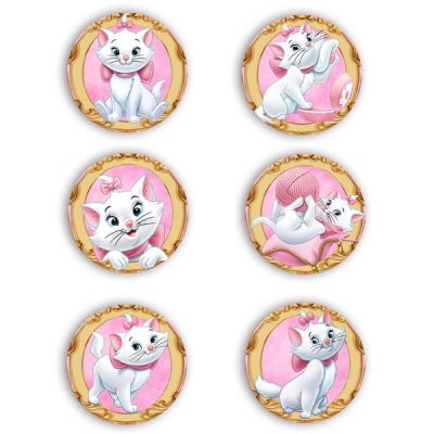 Αριστόγατες: Σετ κονκάρδες Marie (6 τεμ)