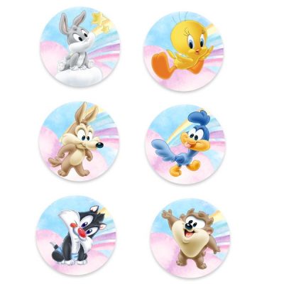 Κονκάρδες Baby Looney Tunes (6 τεμ)