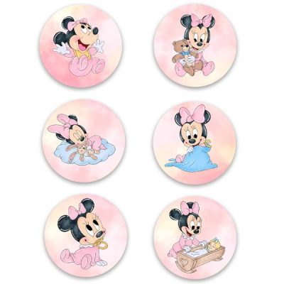 Κονκάρδες Baby Minnie (6 τεμ)