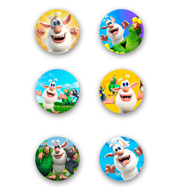 Κονκάρδες Booba (6 τεμ) Κονκάρδες Booba (6 τεμ)