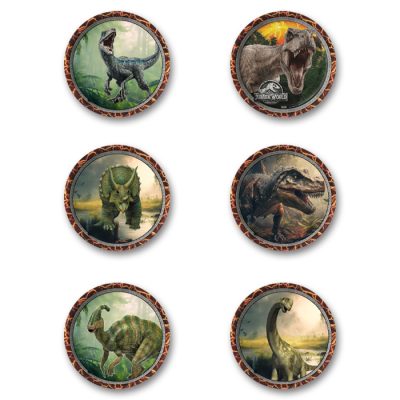 Κονκάρδες Jurassic World (6 τεμ)