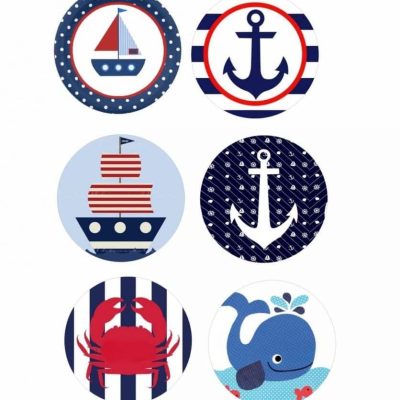 Κονκάρδες Ναυτικό (6 τεμ)