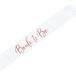 Κορδέλα Bride to Be Rosegold