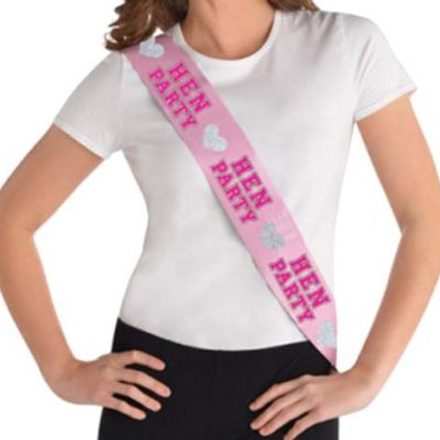 Κορδέλες Hen Party με γκλίτερ 8 τεμ