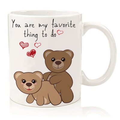 Κούπα για ζευγάρι "Αρκουδάκια - My favorite thing"