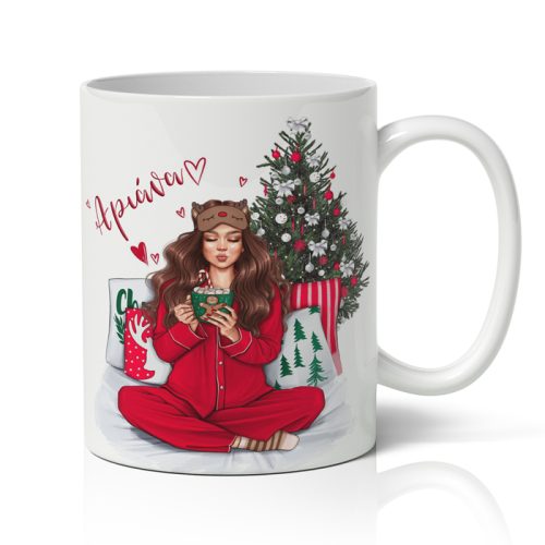 Κούπα Χριστουγεννιάτικη - Santa Morning