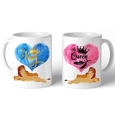 Κούπες για ζευγάρι Ο Βασιλιάς των Λιονταριών (2 τεμ)