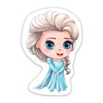 Διακοσμητική ξύλινη φιγούρα Frozen Έλσα