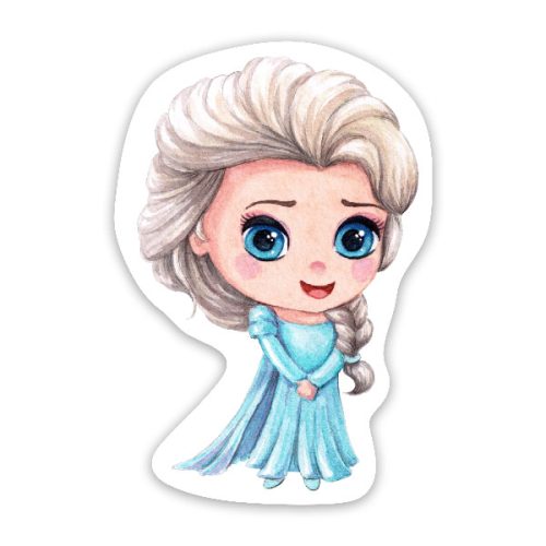 Διακοσμητική ξύλινη φιγούρα Frozen Έλσα