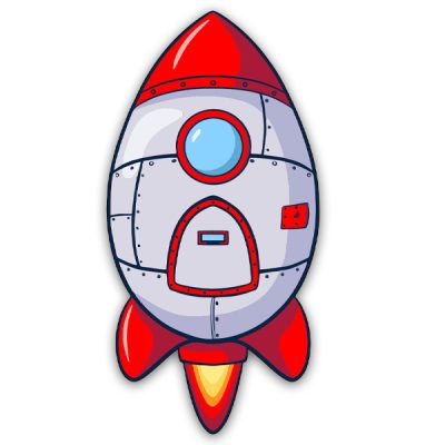 Ξύλινο διακοσμητικό Διαστημόπλοιο