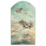 Ξύλινο διακοσμητικό Αεροπλάνα