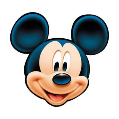 Ξύλινη διακοσμητική Φιγούρα κεφάλι Mickey Mouse