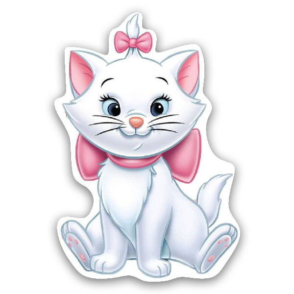 Αριστόγατες: Ξύλινη διακοσμητική Φιγούρα Marie Αριστόγατες: Ξύλινη διακοσμητική Φιγούρα Marie