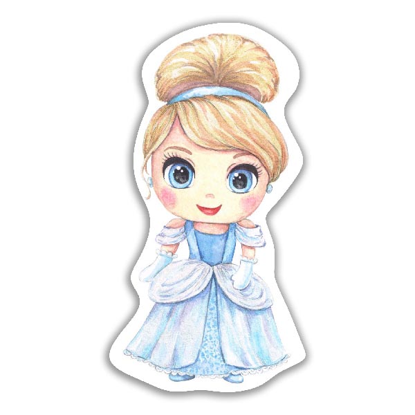 Ξύλινη διακοσμητική Φιγούρα Σταχτοπούτα