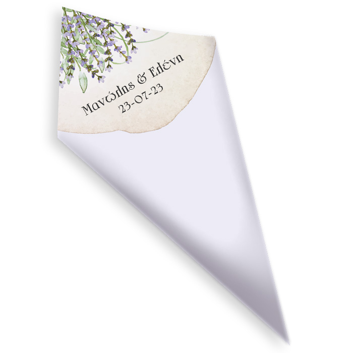 Χωνάκια ρυζιού - Λεβάντα Χωνάκια ρυζιού - Λεβάντα