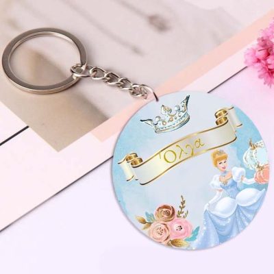 Μαγνητάκι/Μπρελόκ Βάπτισης Σταχτοπούτα