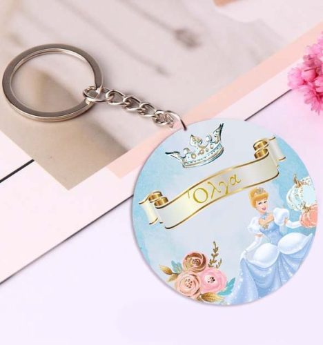 Μαγνητάκι/Μπρελόκ Βάπτισης Σταχτοπούτα