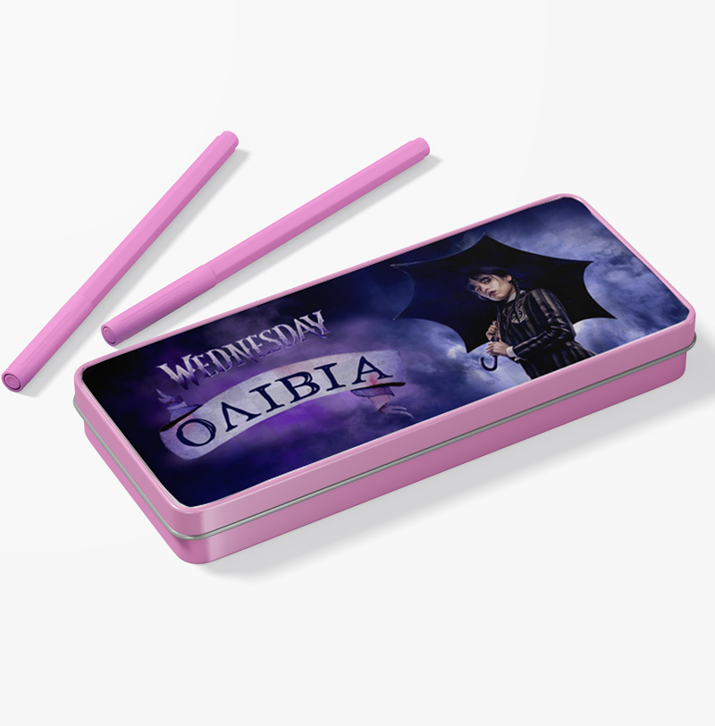 Κασετίνα με όνομα - Wednesday Κασετίνα με όνομα - Wednesday