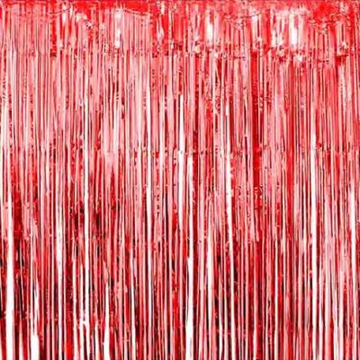 Κόκκινη Κουρτίνα Πάρτυ 0.9 x 2.5m