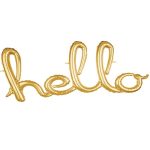 Μπαλόνι Hello χρυσό