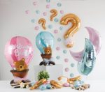 Μπαλόνι Αερόστατο & Αρκουδάκι Welcome Baby Boy - The Standups