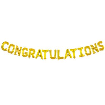 Μπαλόνι αποφοίτησης Congratulations 15 τεμ