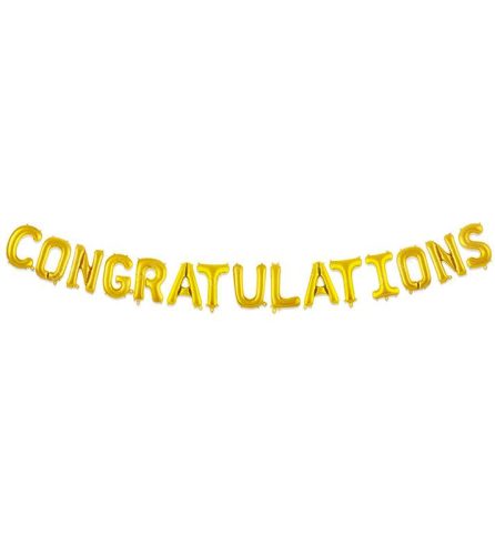 Μπαλόνι αποφοίτησης Congratulations 15 τεμ
