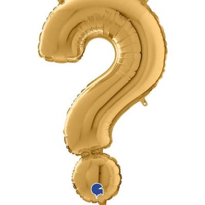 40'' Μπαλόνι Χρυσό Ερωτηματικό