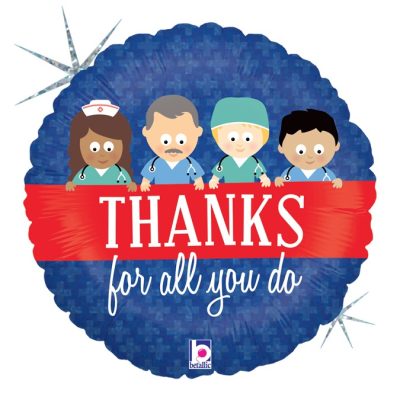 18 Μπαλόνι Γιατροί Thanks for all you do