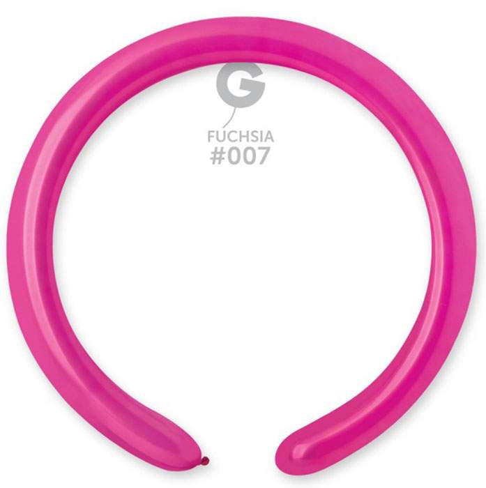 Μπαλόνι κατασκευής μακρόστενο 260 φούξια 100 τεμ