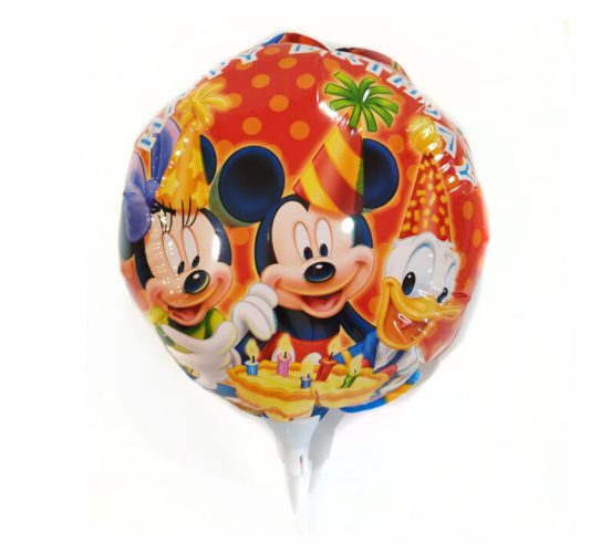 Μπαλόνι με καλαμάκι Mickey & Friends
