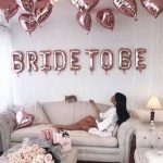 Μπαλόνια ροζ χρυσό Bride to Be