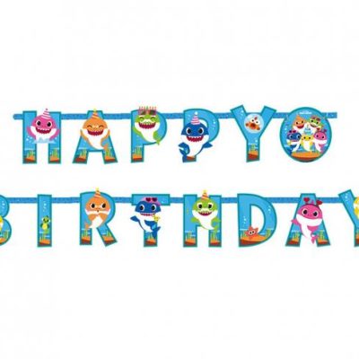 Μπάνερ Baby Shark Happy Birthday 1.80 cm