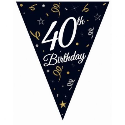 Μπάνερ γενεθλίων 40th Birthday